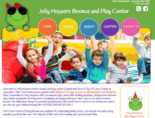 Tablet Screenshot of jollyhoppers.com